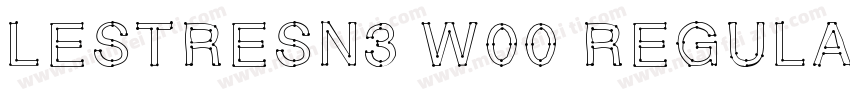 LesTresN3 W00 Regular字体转换